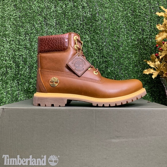 TIMBERLAND WOMEN'S SAFARI CROCODILE 6-INCH WP BOOT - Picture 3 of 11